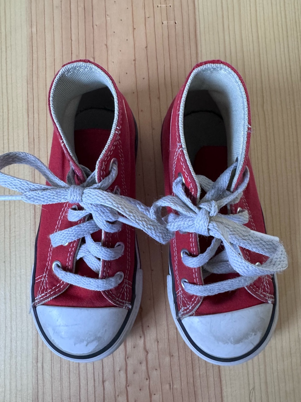 2/$20 Converse Chuck Taylor All Star Red High Top Toddler Shoes Size 9